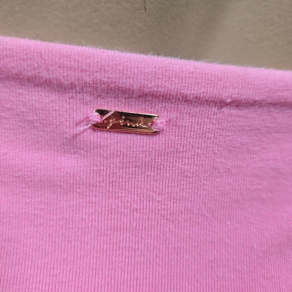 Victorias Secret PINK  Bubblegum Mini Skort Skirt Size XS Crossover High Waist - Picture 3 of 6